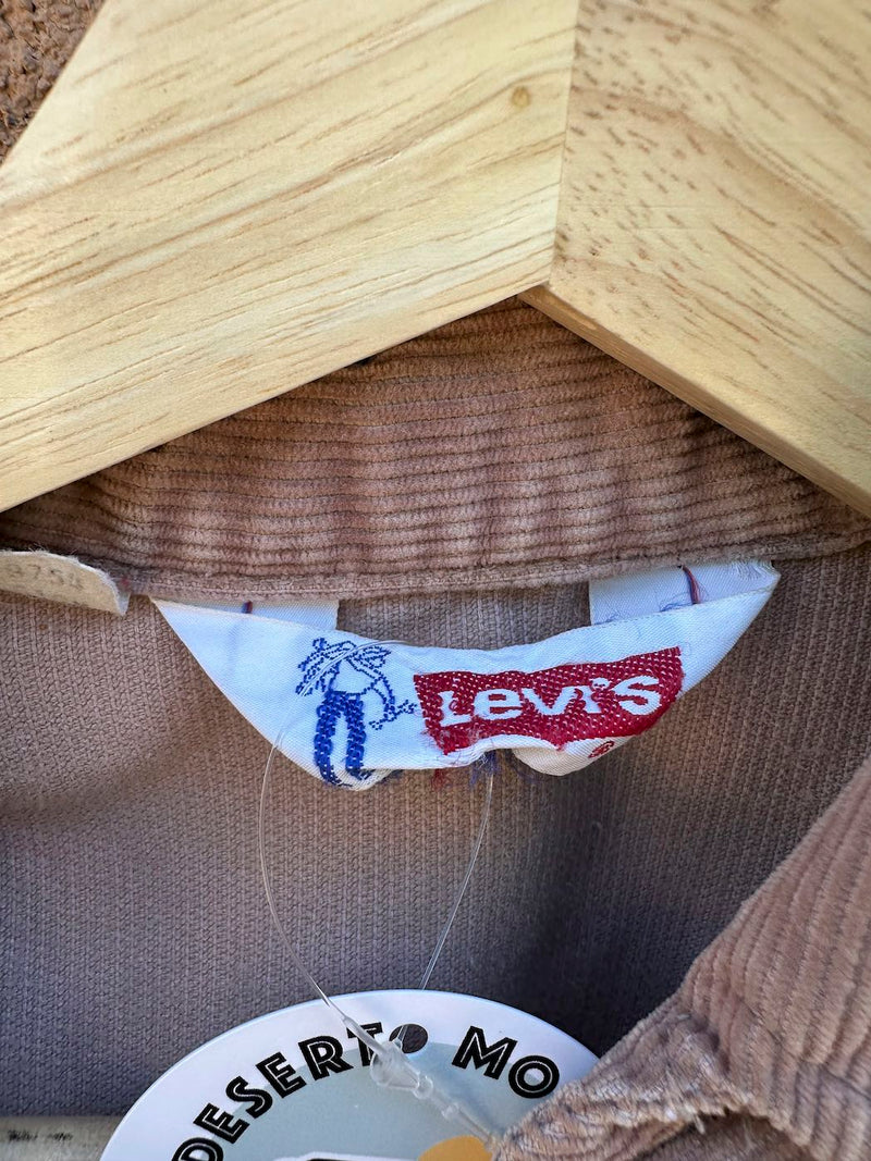 1970's Levi's Western Workwear Corduroy Shirt