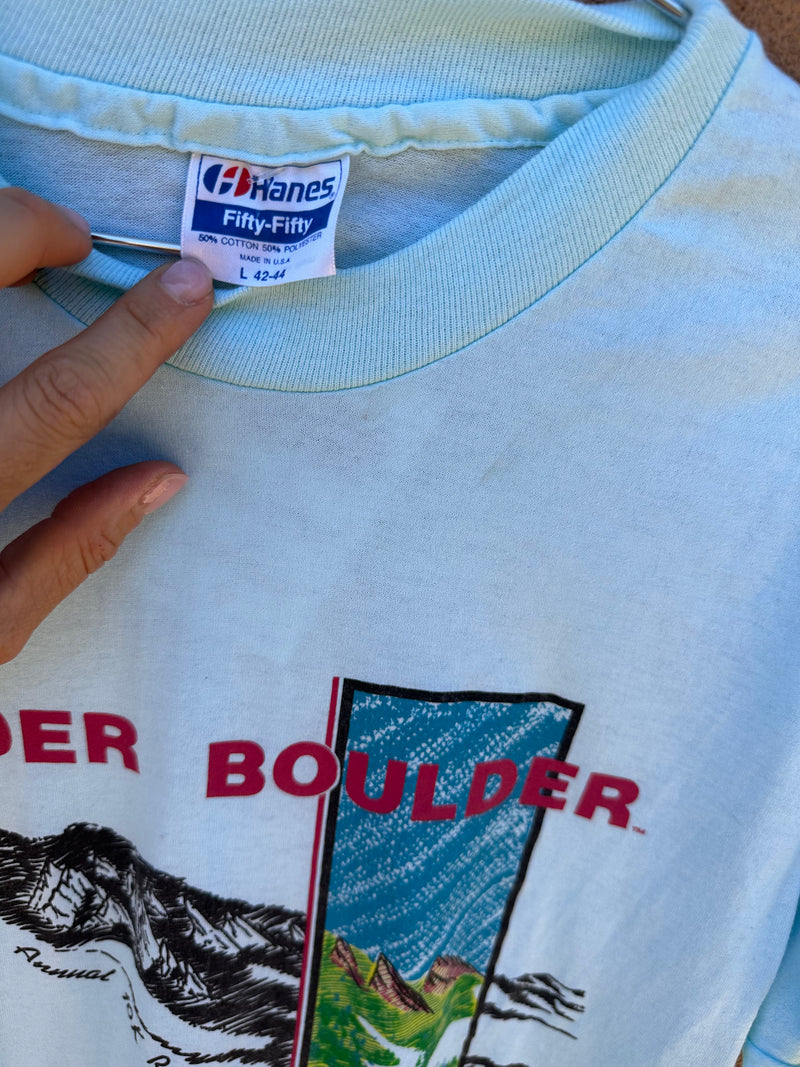 1989 Bolder Boulder, CO Roadrace T-shirt