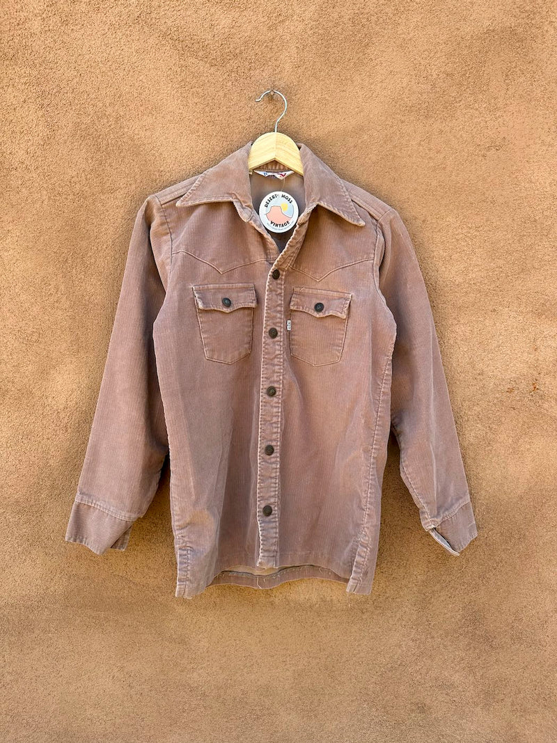 1970's Levi's Western Workwear Corduroy Shirt