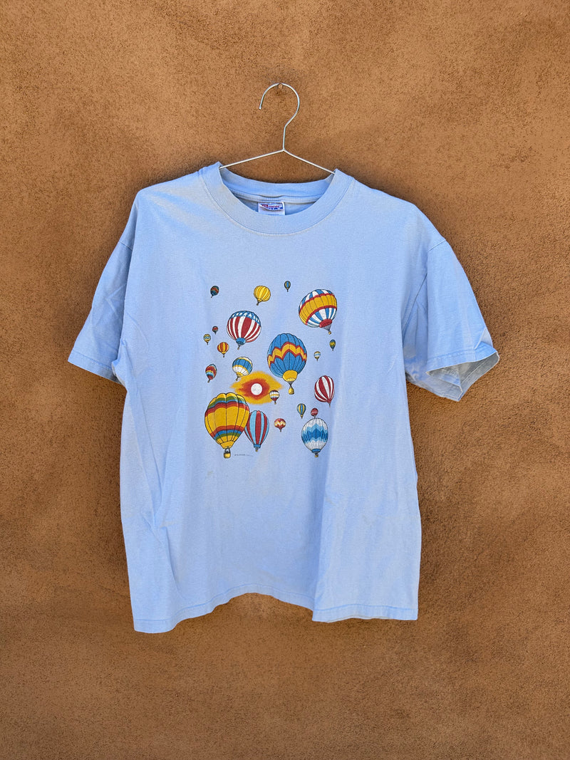 Sky Blue Hot Air Balloon T-shirt