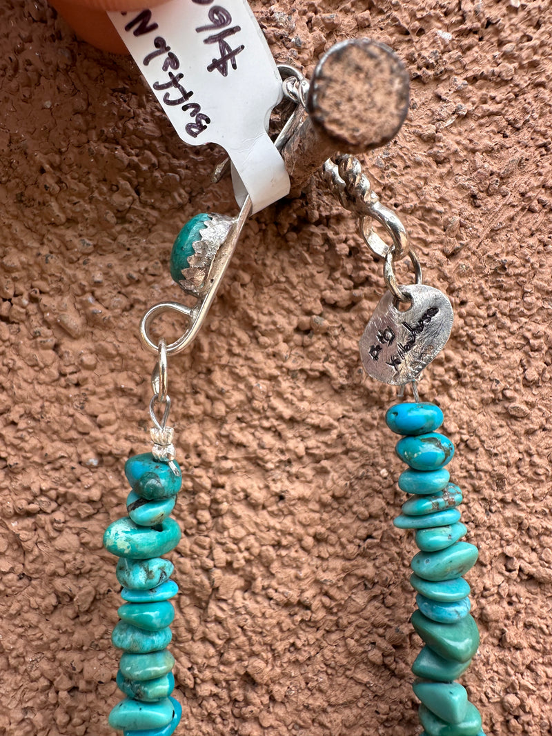 Betty Yellowhorse Spiny Oyster, Turquoise & Buffalo Nickel Necklace