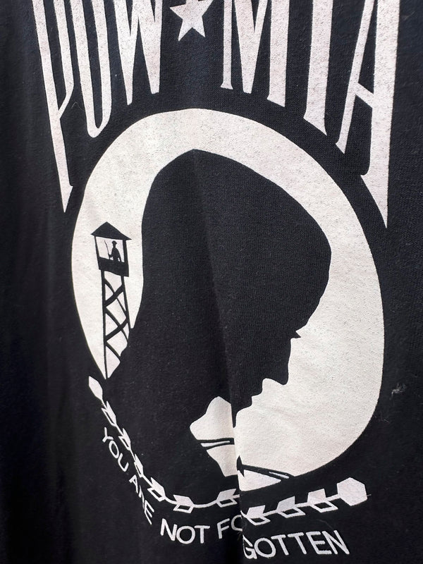 Black Pow-Mia T-shirt