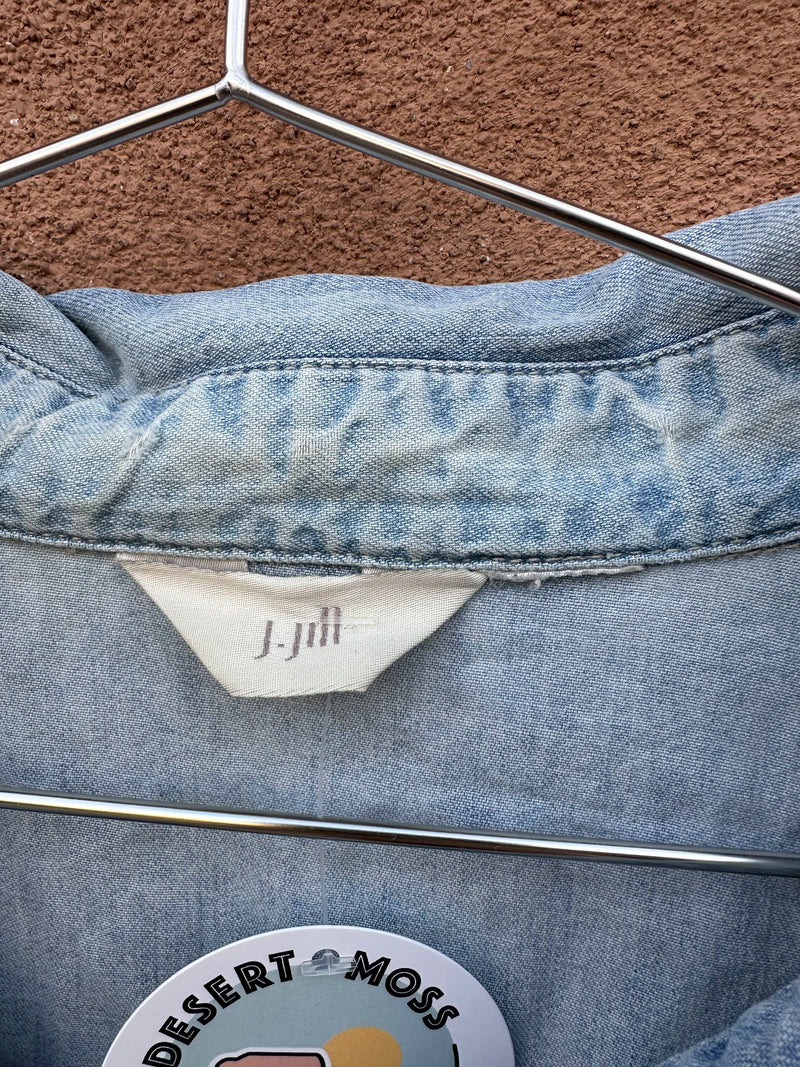 J.Jill Denim Blouse - xl?