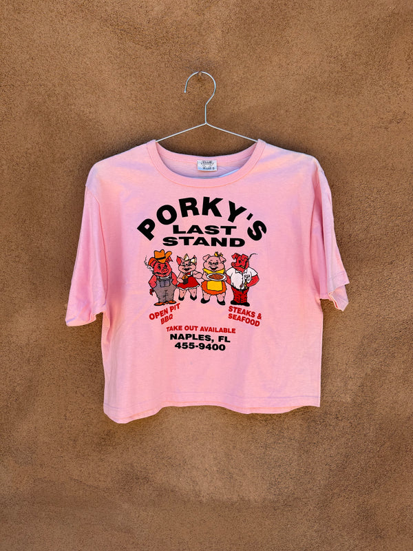 1970's Porky's Last Stand BBQ T-shirt