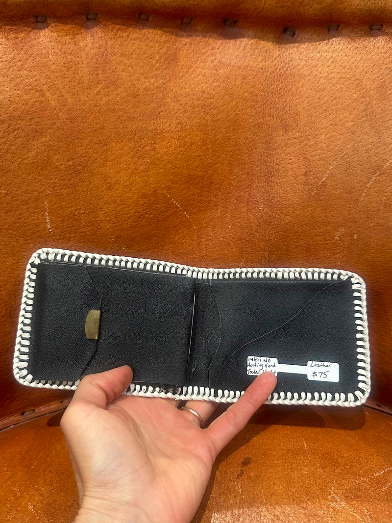 1960's No Hunting Hand Tooled Wallet