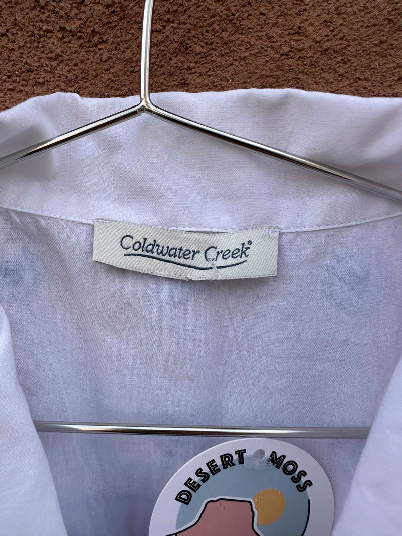 Coldwater Creek Embroidered Blouse