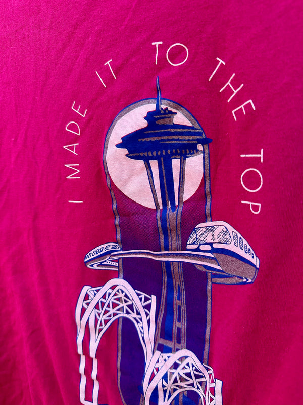 1980's I Made it to the Top - Seattle Space Needle T-shirt