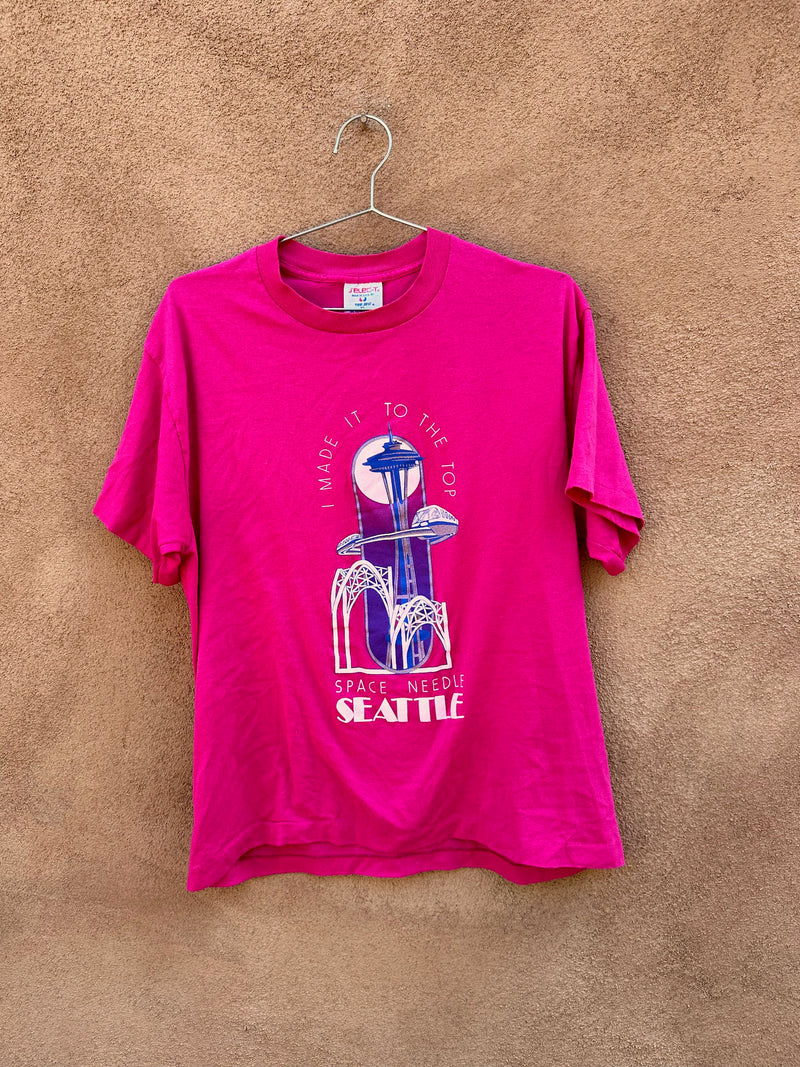 1980's I Made it to the Top - Seattle Space Needle T-shirt