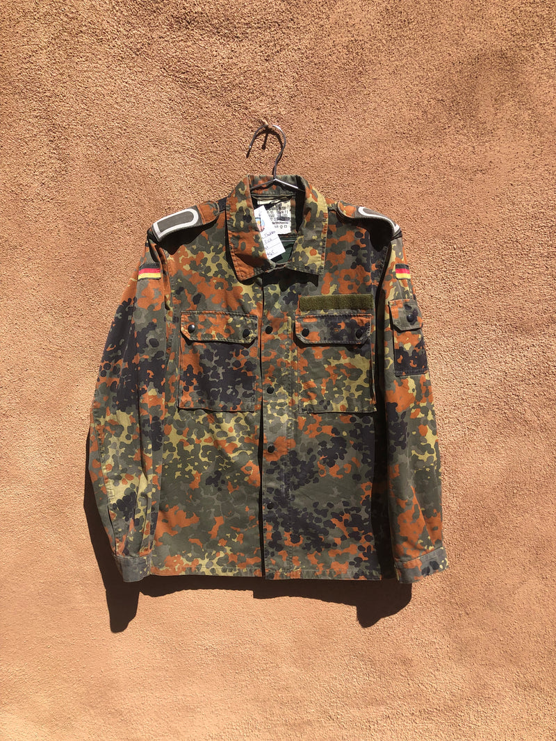 German Flecktarn Camo Field Jacket