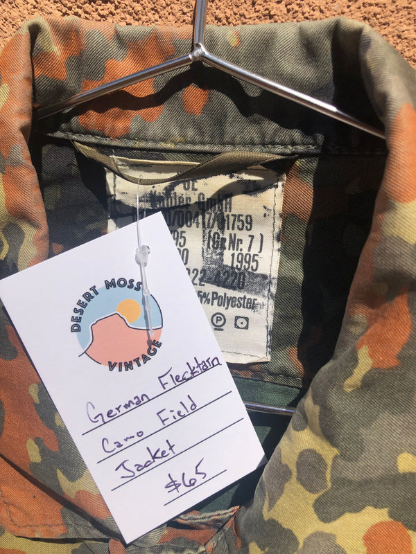 German Flecktarn Camo Field Jacket