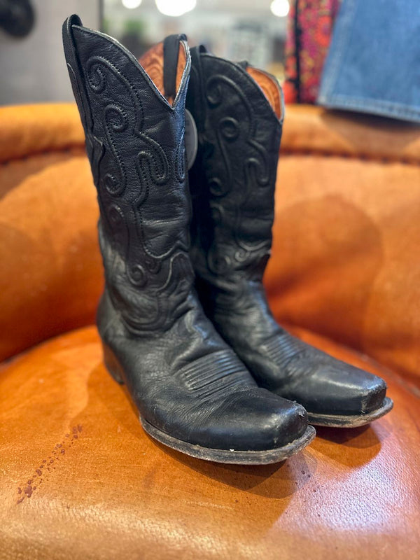 Black Soto Boots, Mens 9 - as is