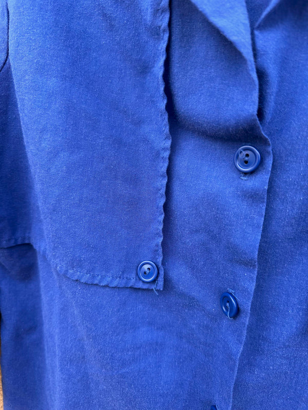 1980's Blue Rhapsody Blouse