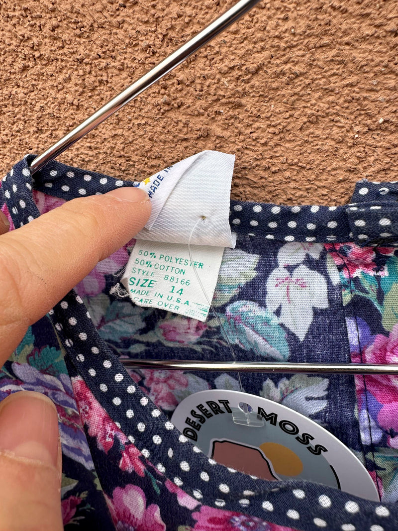 Kid's 1980's You Are in Wonderland Mini Dress