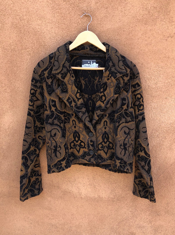 Black and Gold Silverado Blazer - Small