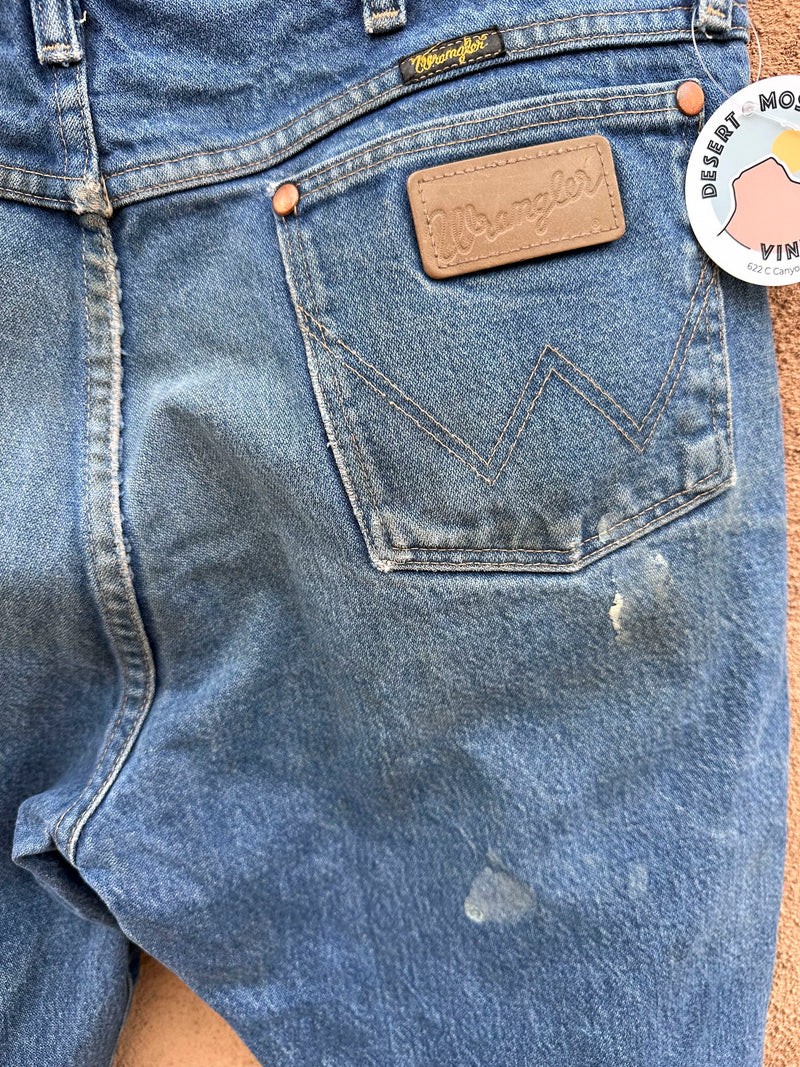 Wonderfully Worn Wranglers 36 x 32