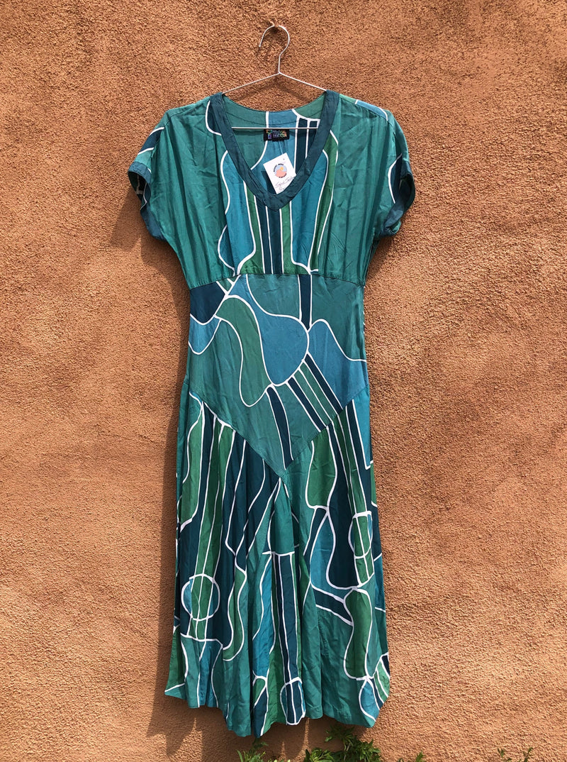 Tropical Tantrum Rayon Dress