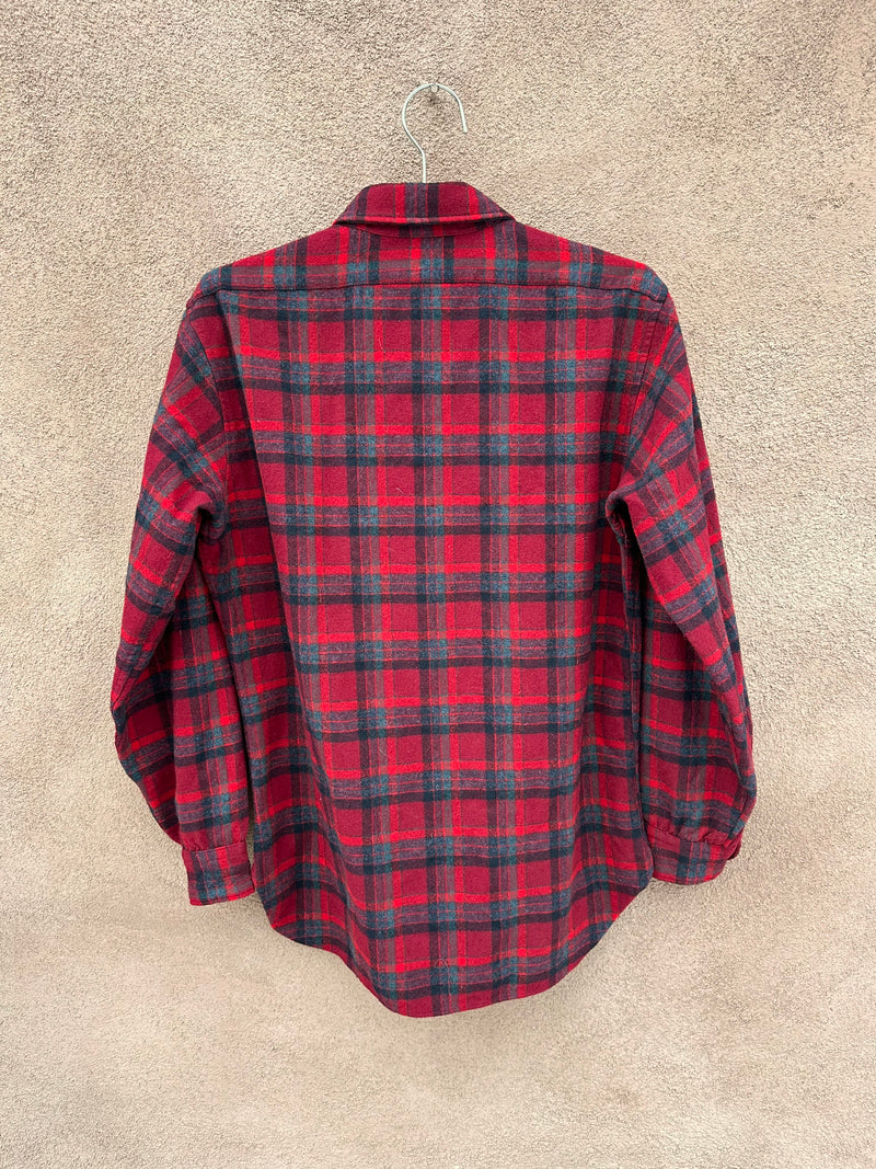 Red/Gray/Black Medium Pendleton Wool Shirt