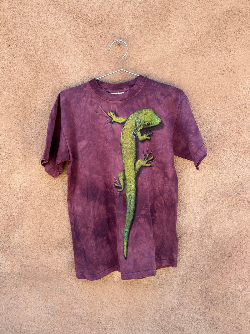 Green Lizard T-shirt by The Mountain