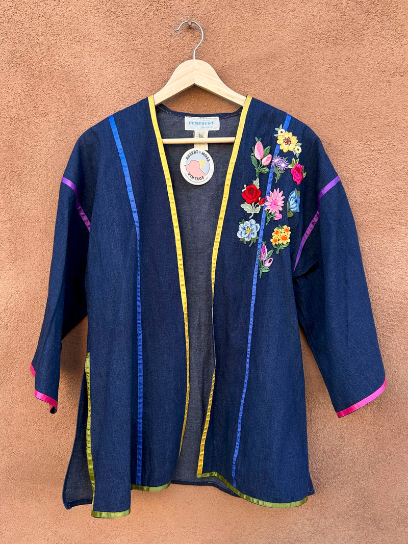 Petit Fors Rik Rak Floral Jacket, 1970's
