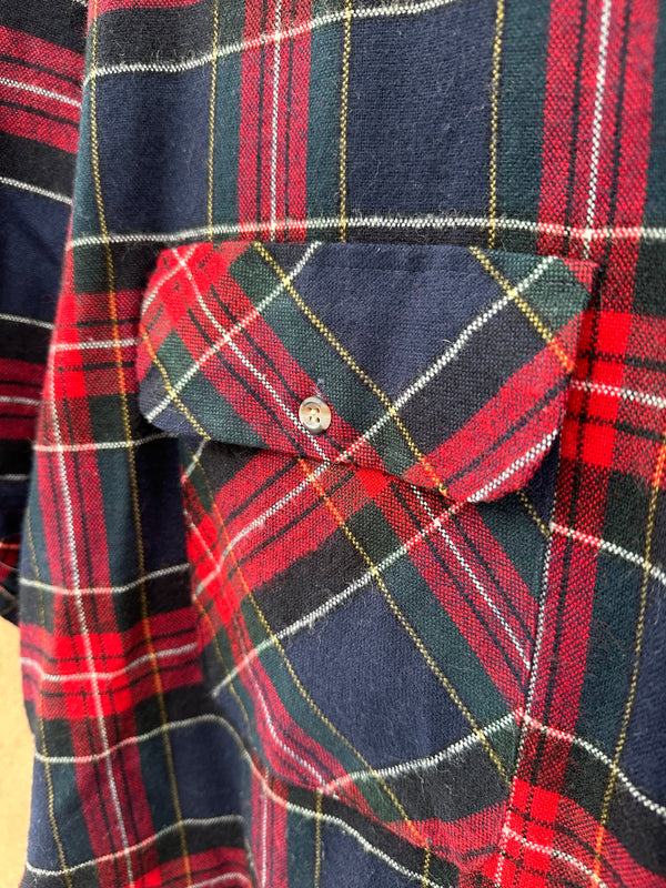 Saugatuck Drygood Co. Ltd. Flannel Short Sleeve Shirt