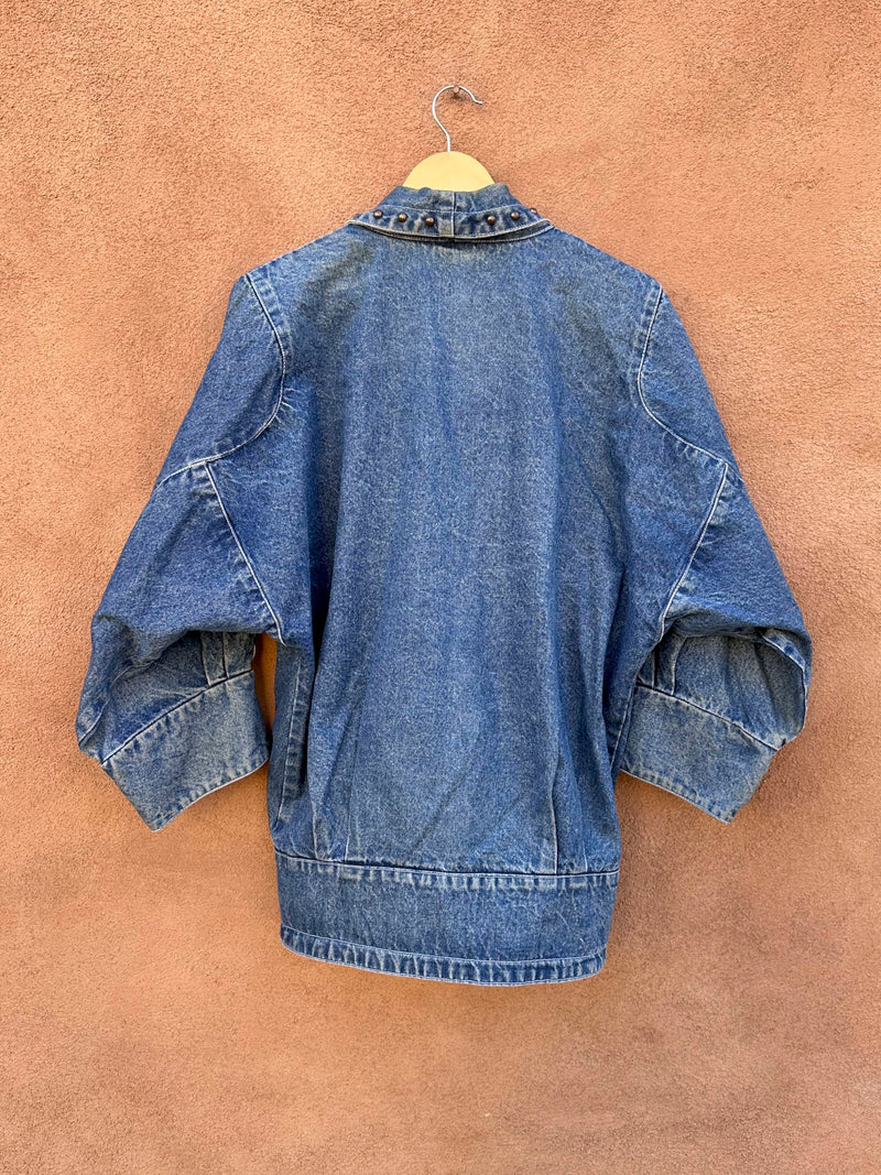 Denim Designs Limited Denim & Southwest Tapestry Jacket