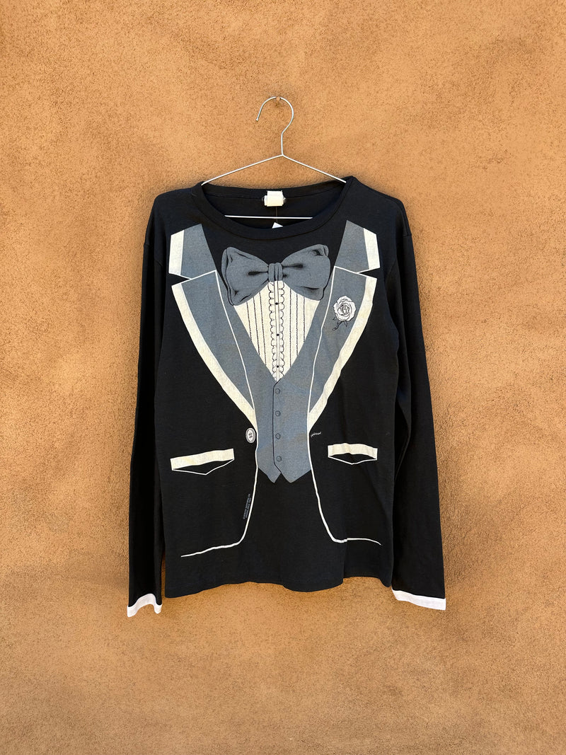 1980 Long Sleeve Tuxedo T-shirt