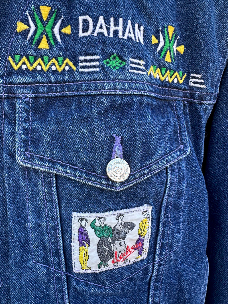 1980's Dahan Denim Jacket - as is