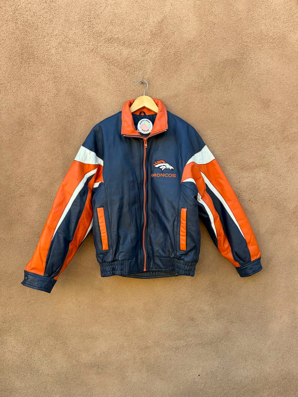 Vintage Denver Broncos XXXII Super Bowl Champions 97/98 Leather
