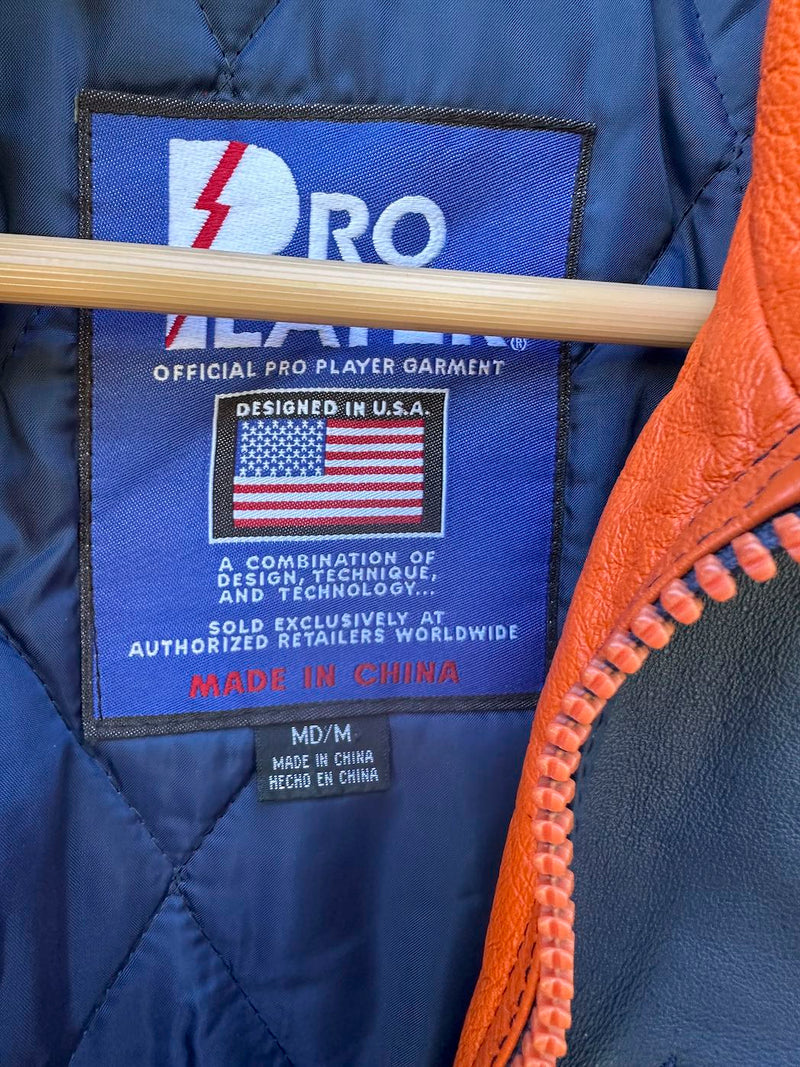 Denver Broncos XXXII Super Bowl Champions 97/98 Leather Jacket