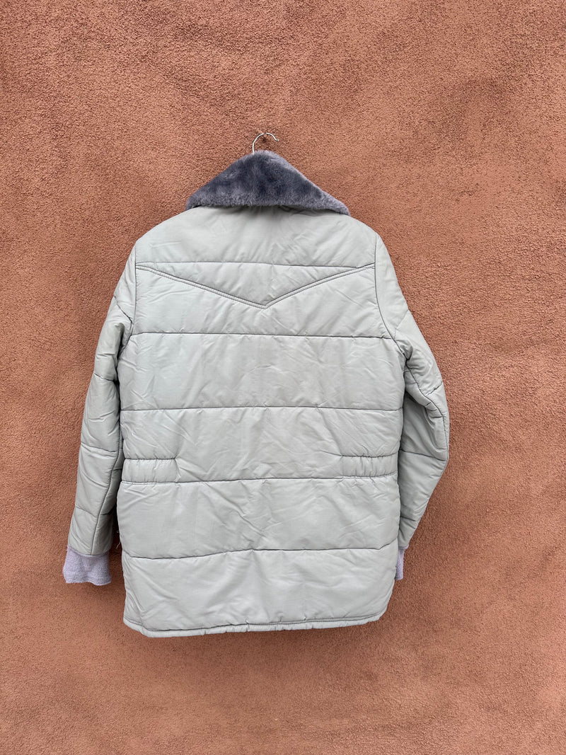 Golden Fleece Light Gray Winter Jacket