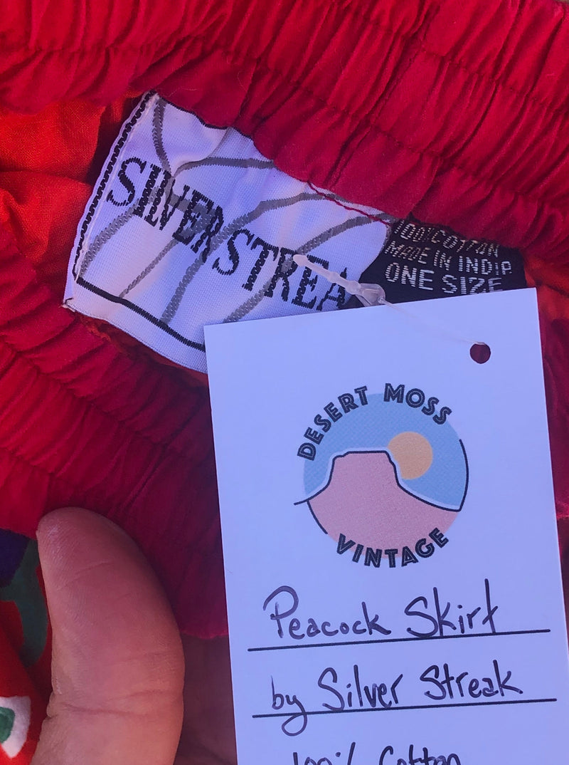 Peacock Skirt by Silver Streak