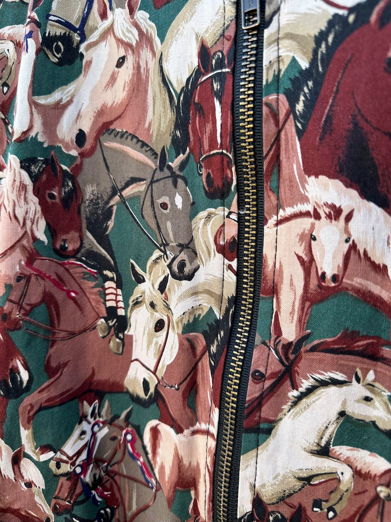 All Around Print Horse Bomber by Infinity Chic