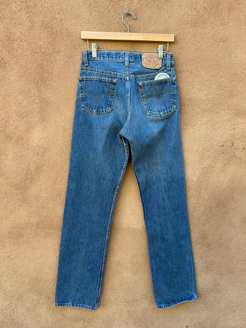 Levi's 501 Rare Blank R Tab 0115 Jeans 1980's Era, Made in USA