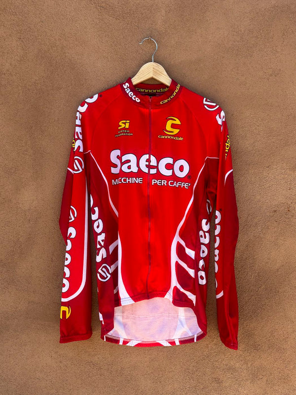 NWT 2000 Cannondale Long Sleeve Bicycle Zip Up Jersey