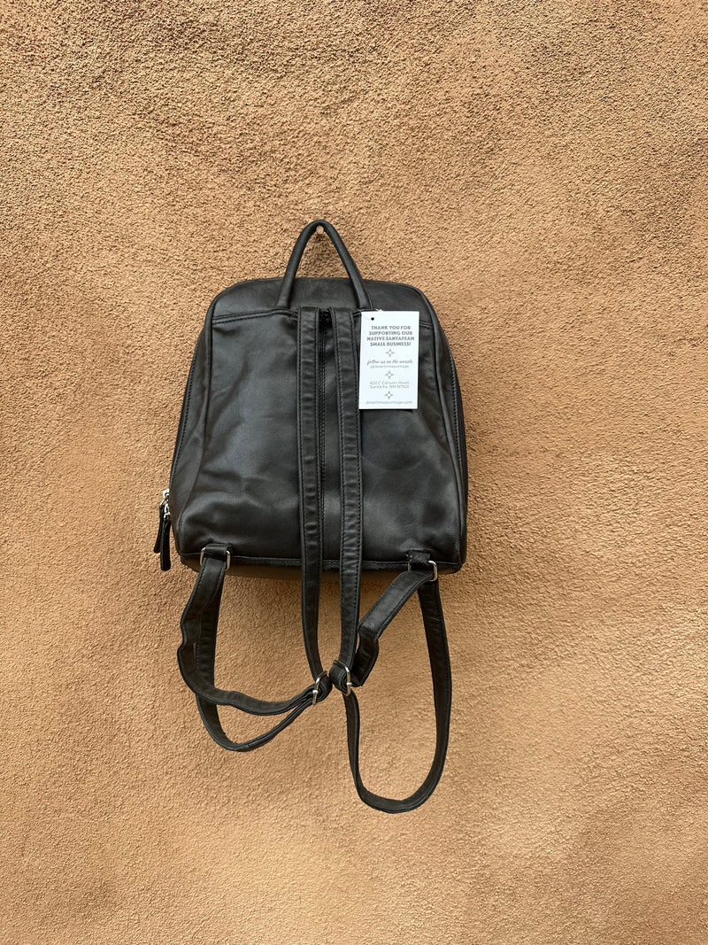 Wilsons Leather Black Leather Backpack
