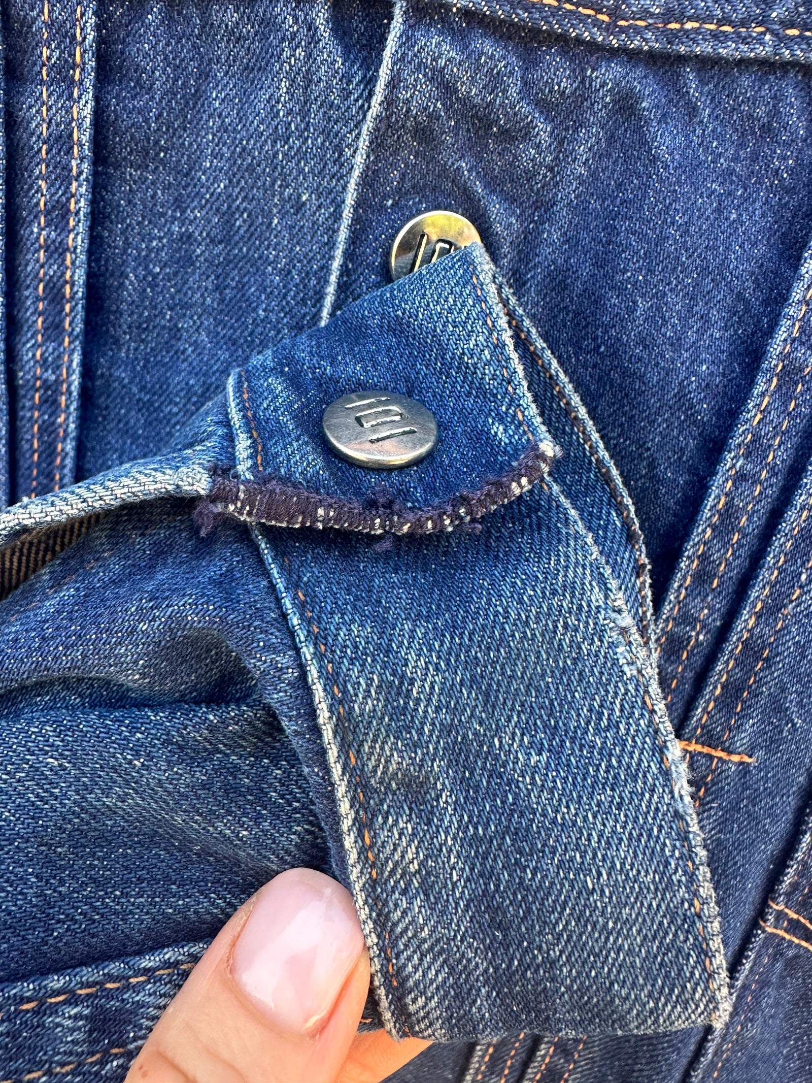Vintage Montgomery Ward 1950's Powr House 101 Denim Jacket