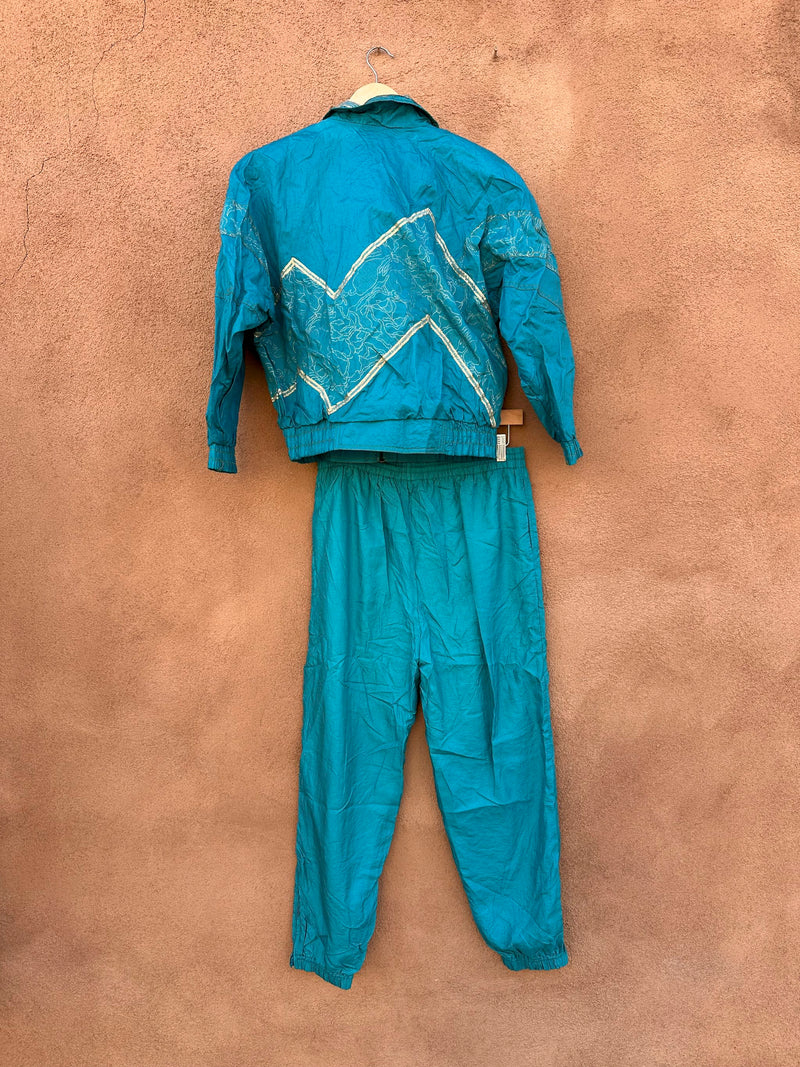 90's Petite Sophisticate Housewife Track Suit