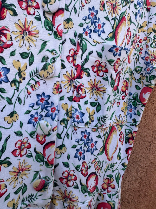 Talbots XS Peach Dress, 100% Cotton