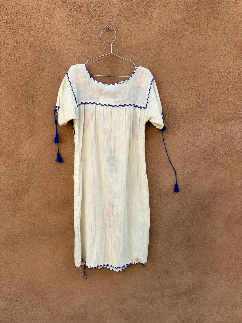 1950's/1960's Lightweight Girls Mexican Dress - as is