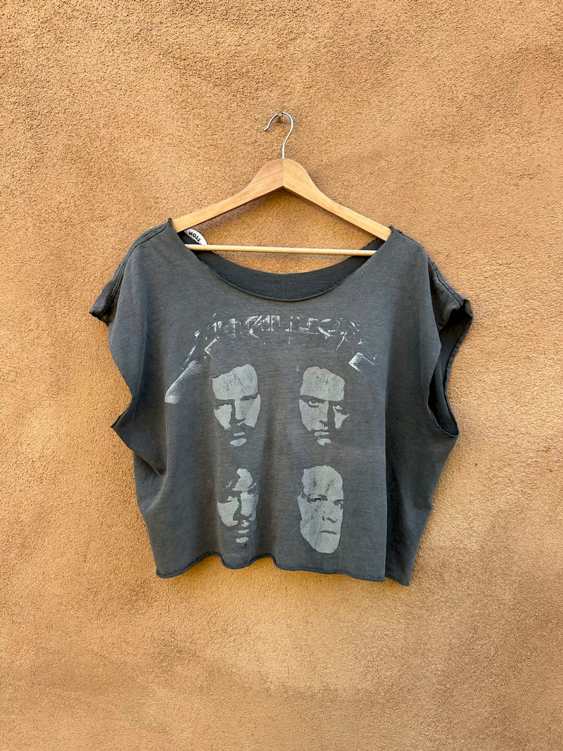 1991 Thrashed Cutoff Metallica Tour T-shirt