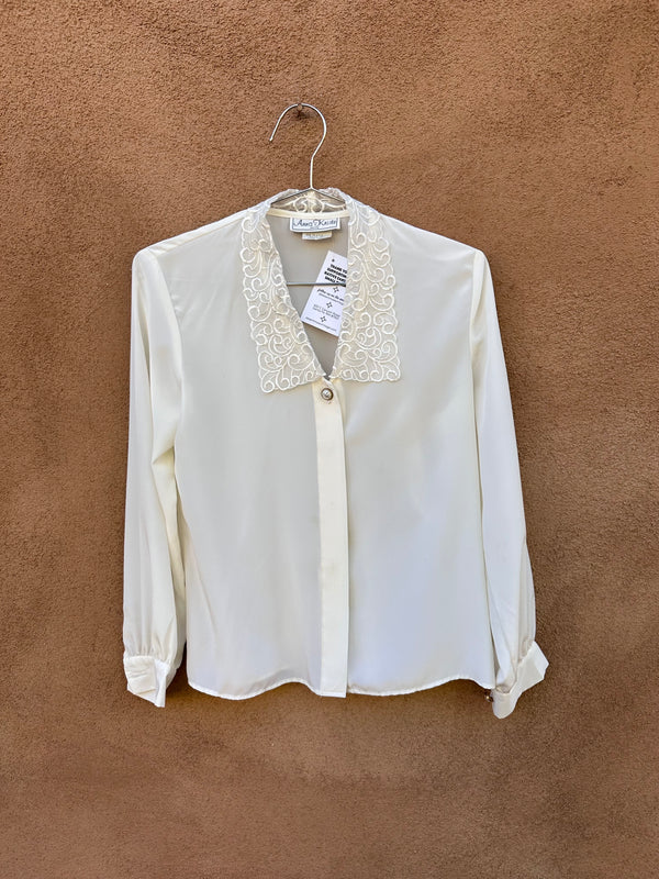 Anna Kriste Satin Blouse