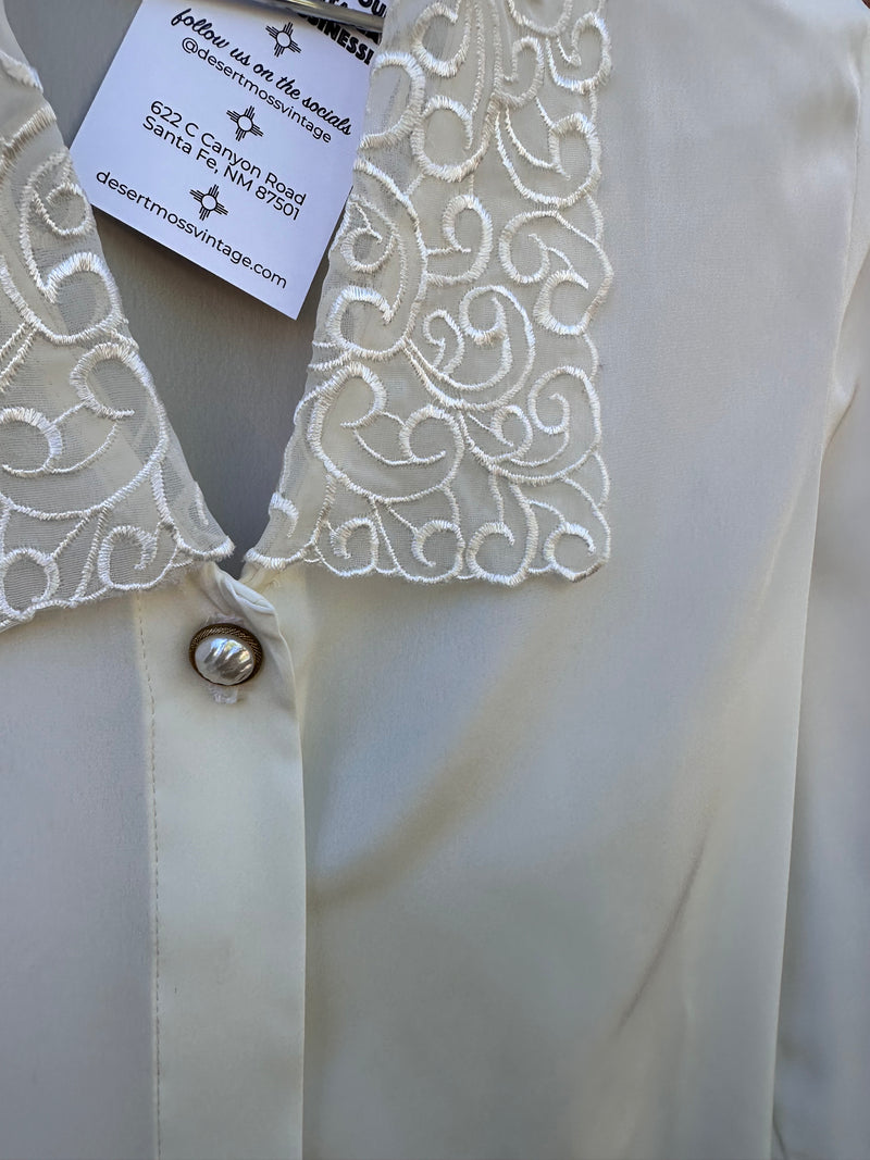 Anna Kriste Satin Blouse