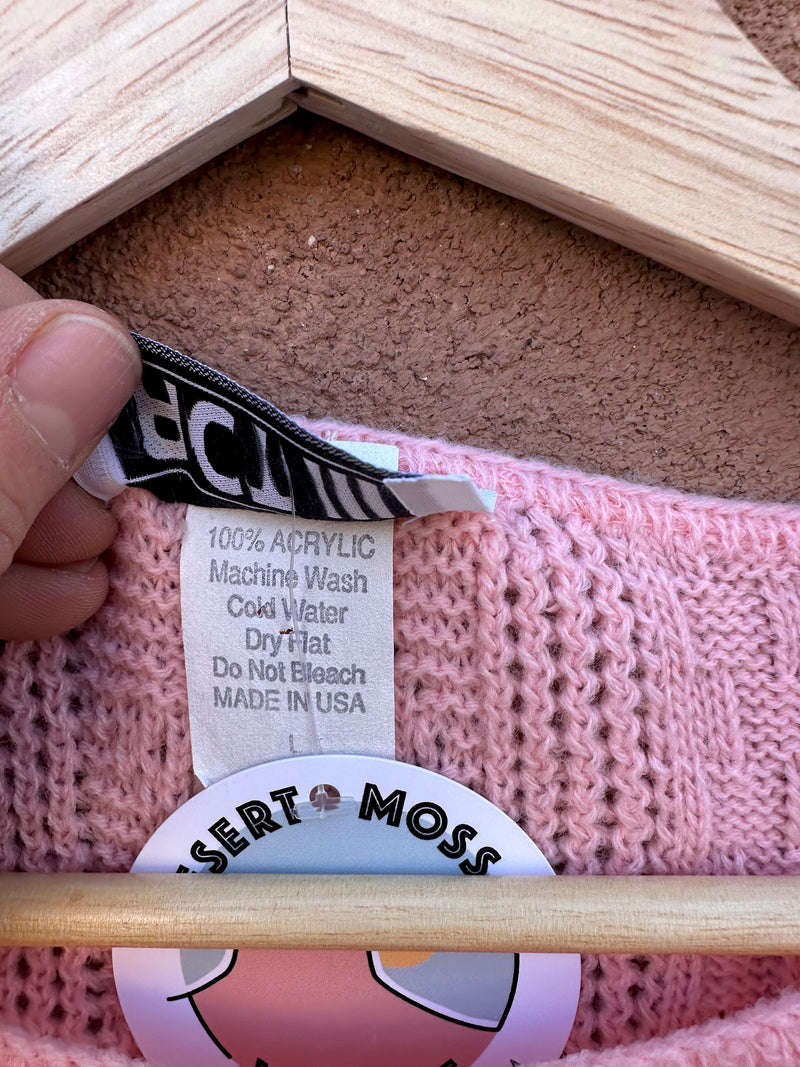 Pink Act III Sweater Vest - Made in USA