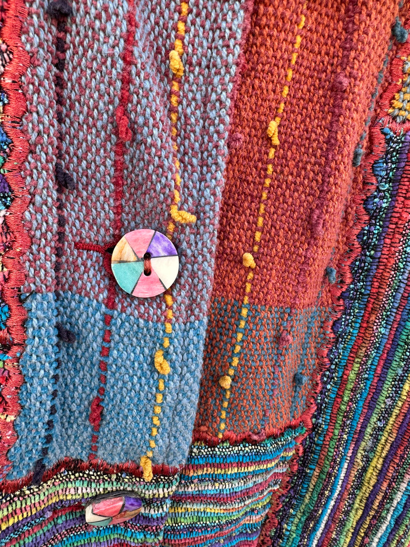 Patchwork Embroidered Boho Jacket