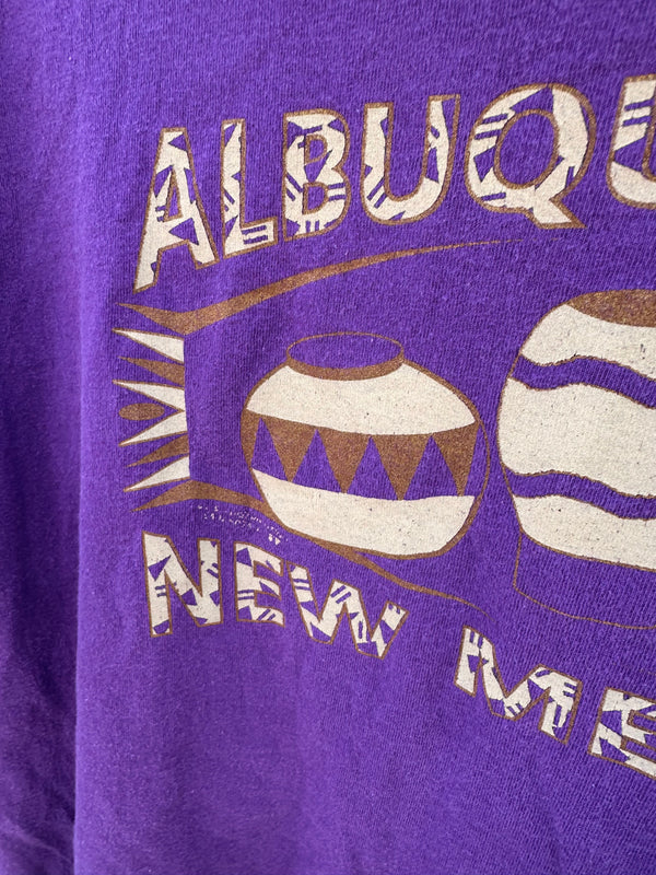 Purple Albuquerque, New Mexico Pottery T-shirt