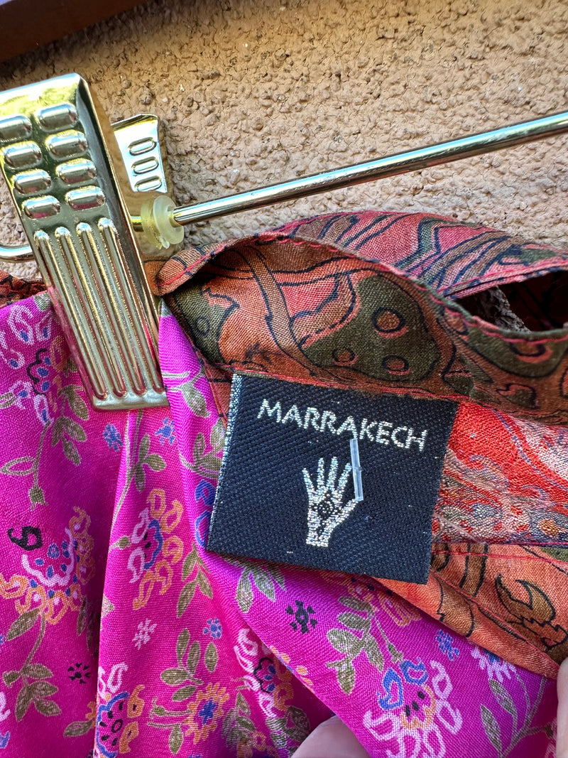 Marrakech Silk Wrap Skirt