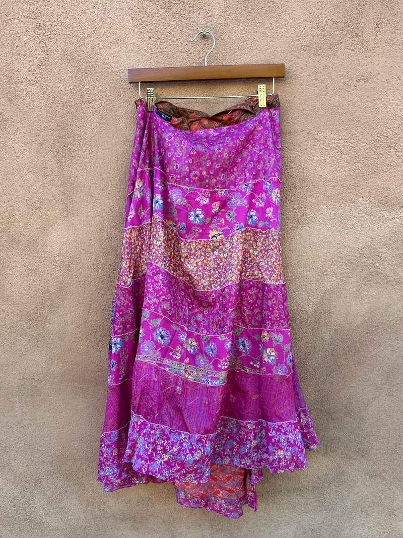 Marrakech Silk Wrap Skirt