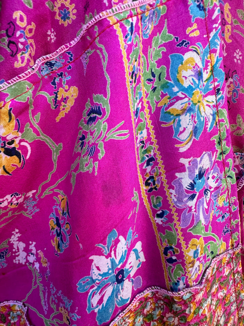 Marrakech Silk Wrap Skirt