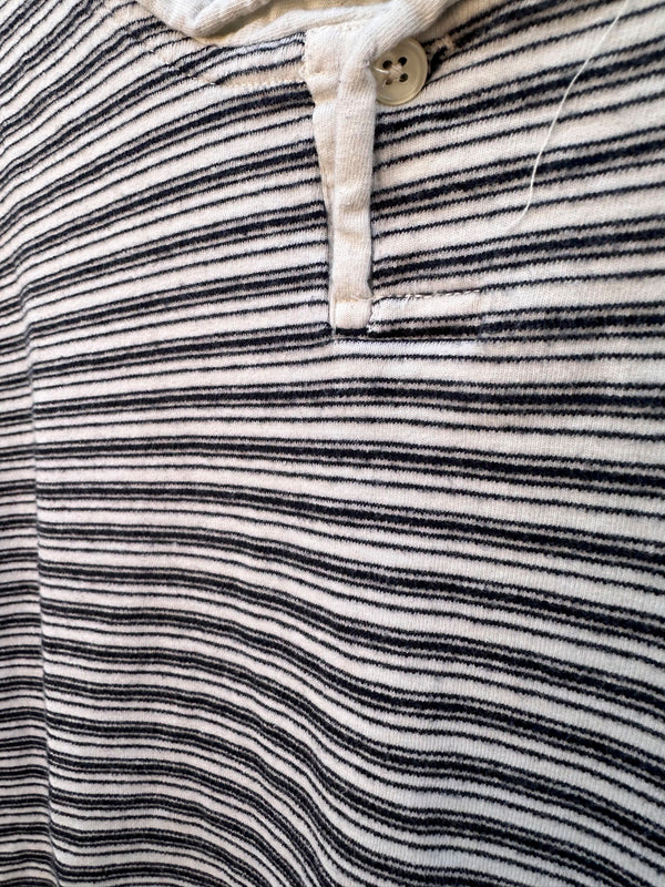 Native Habitat Planet Earth Striped Henley Shirt