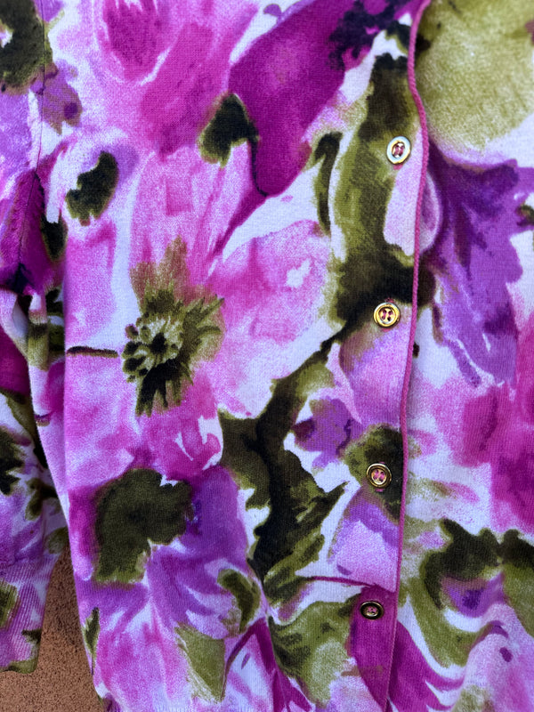 Jones New York Floral Cardigan